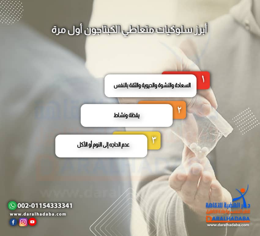 أبرز سلوكيات متعاطي الكبتاجون أول مرة